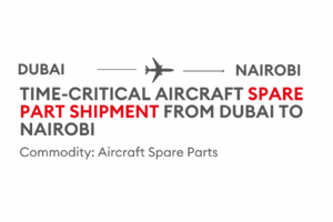 Delivery from Dubai to Nairobi
